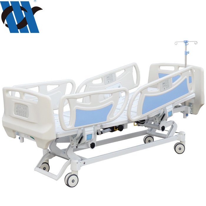 ICU Five Functions Electric Hospital Bed Price with X-Ray Examination Board Medical Bed Hospital