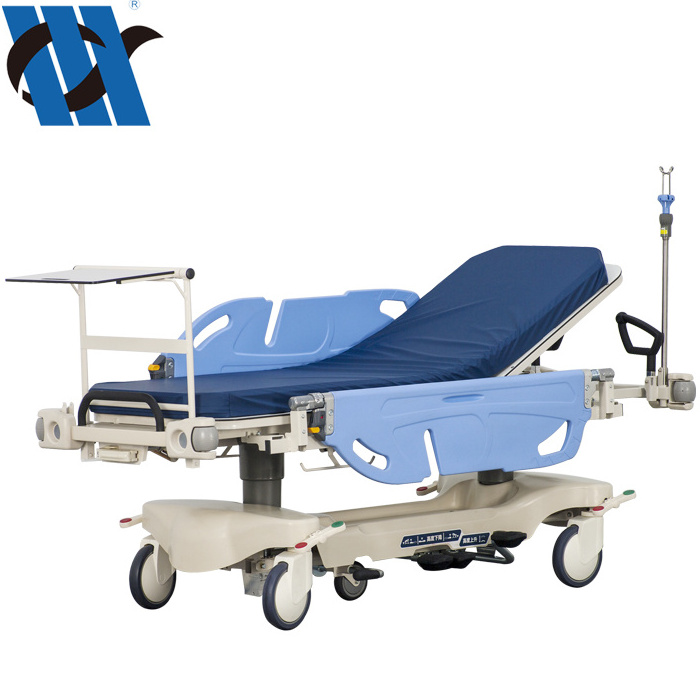 YC-BDEC07 Luxurious Hand-over Hospital Patient Transfer Trolley Patient Emergency Transfer Stretcher Bed