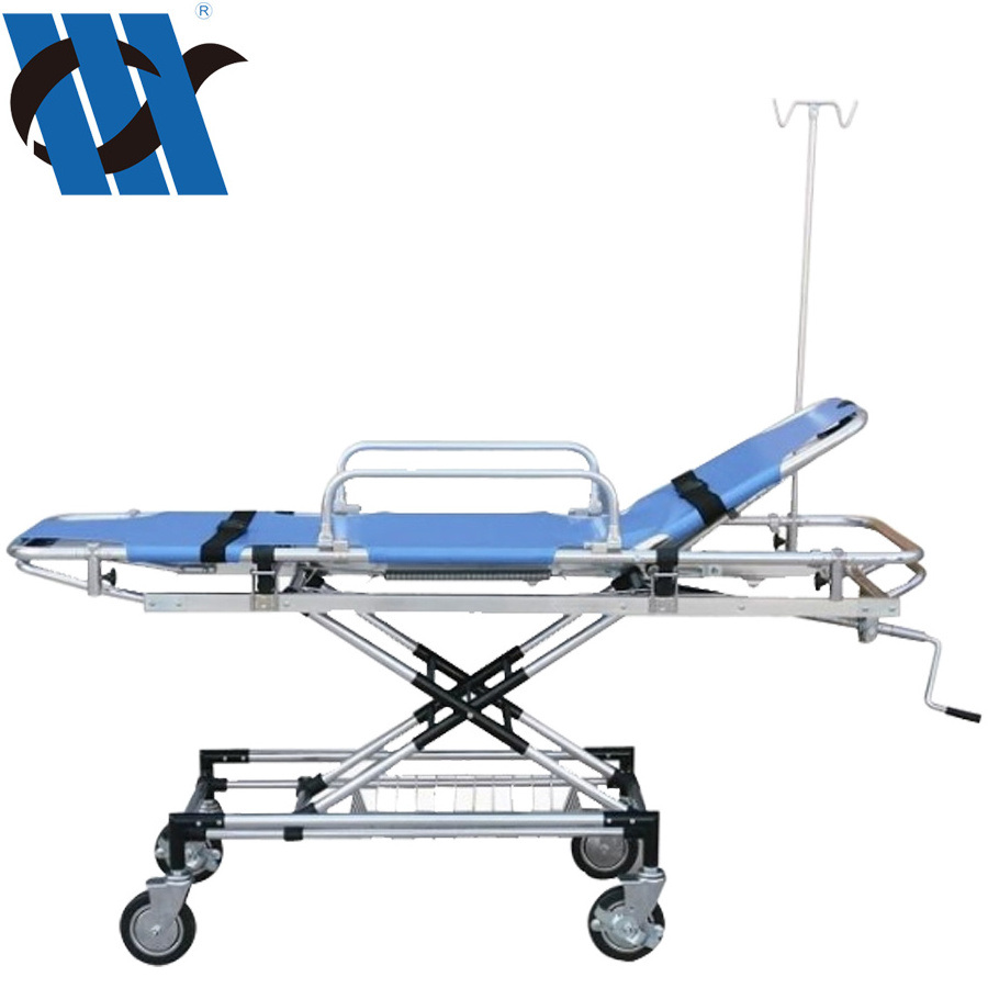 BDTT201 Ambulance Used Hospital Equipment Medical Patient Folding First Aid Emergency Ambulance Stretcher