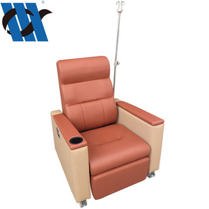 BDEC109  Luxurious Accompanier's  Medical Chair Cum Bed Foldable Accompany Hospital Recliner Chair