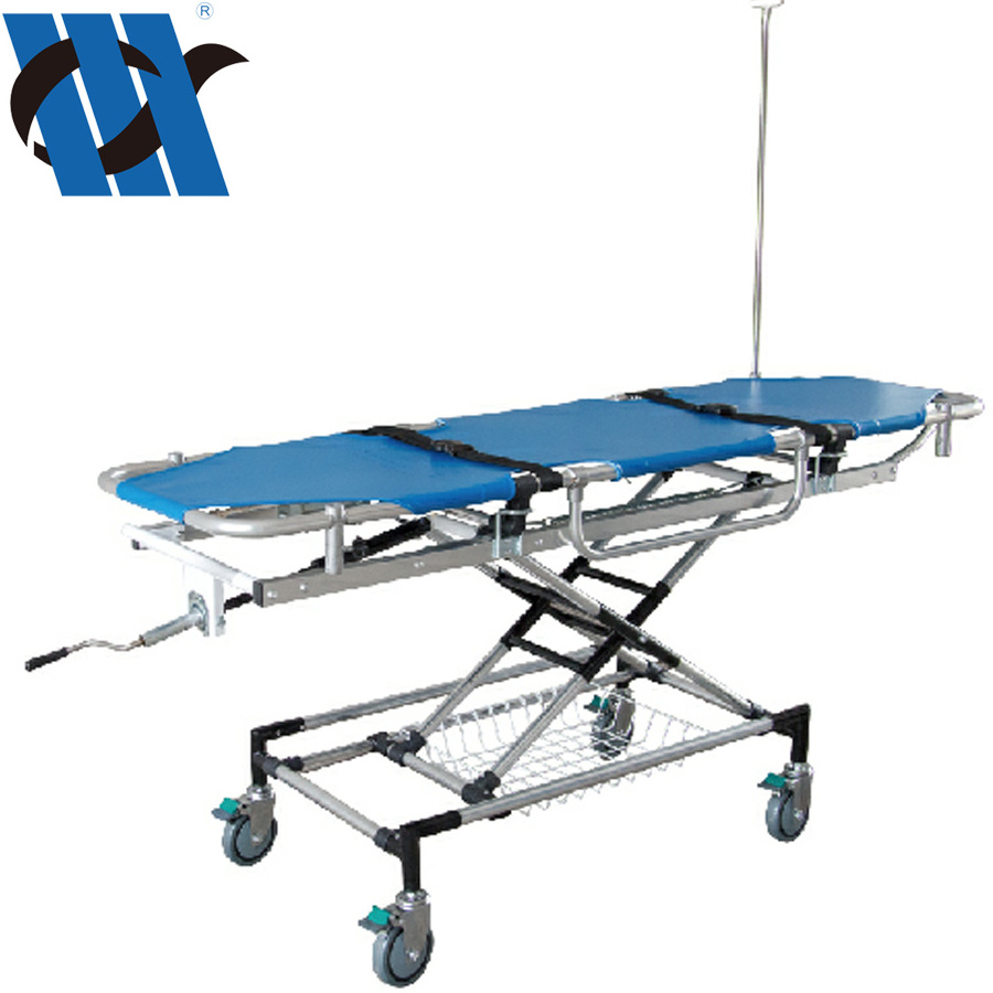 BDTT201 Ambulance Used Hospital Equipment Medical Patient Folding First Aid Emergency Ambulance Stretcher