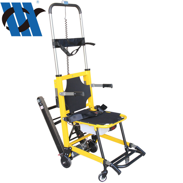 BDST210 Aluminum Alloy Hospital Emergency Rescue Wheelchair Folding Lift Stair Climbing Stretcher