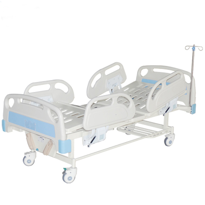 YC-T2618L  Two Function Nursing Bed Manual Hospital Bed Hospital Equipment 2 Cranks Manual Hospital Bed