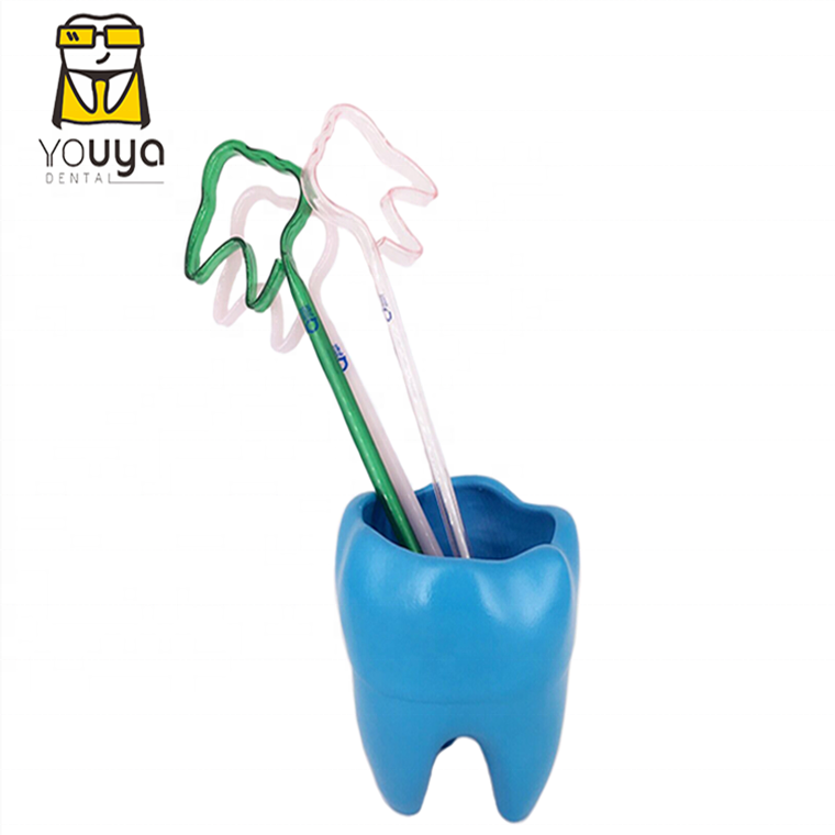 Wholesale Office Resin Decorative Pencil Holder, Tooth Shaped Pen Holder