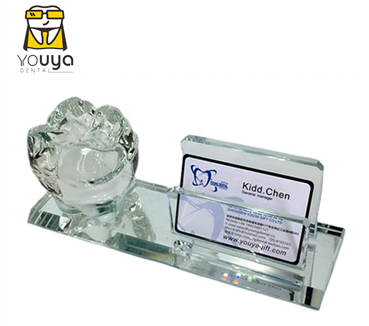 Hot Sale Dental Crystal Pen And Business Name Card Holder