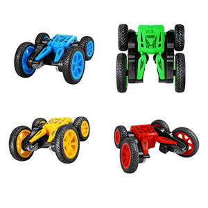 Free shipping JJRC Q71 4WD RC Stunt Car 2.4Ghz Remote Control Race Car Double Sided Drive Rolling Rotating RC Car RTR