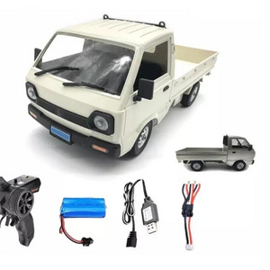 WPL D12 RC Car 1/10 4WD Simulation Car Brushed 260 Mini Motor Climbing Vehicle Off-Road RC Truck Hobby Plastic Toys