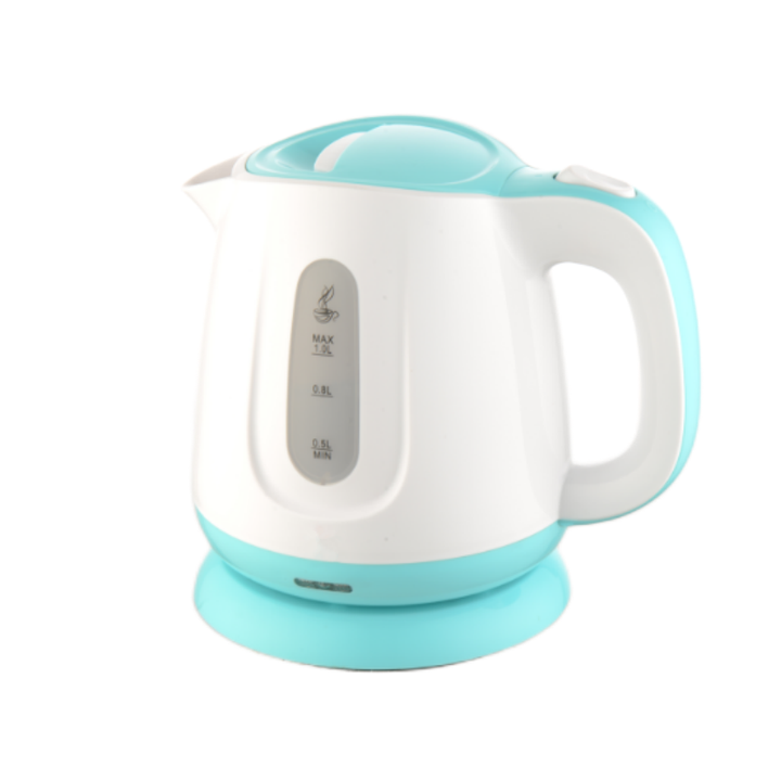 0.6L Small capacity cute design traveling kettle  Durable Plastic Electric Kettle with two Cups Bonus