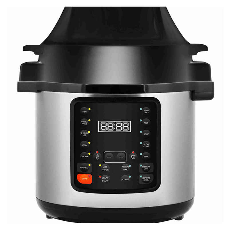 2 in 1 pressure cooker air fryer