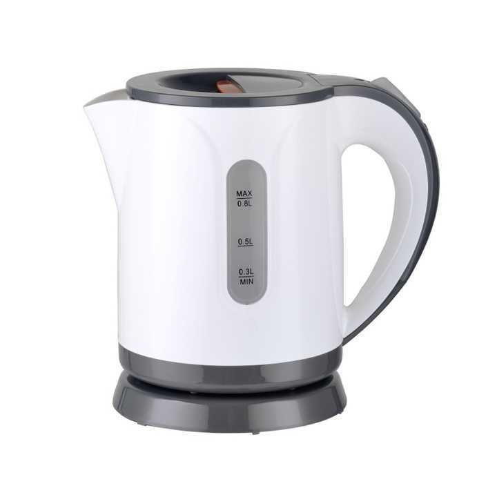 0.6L Small capacity cute design traveling kettle  Durable Plastic Electric Kettle with two Cups Bonus