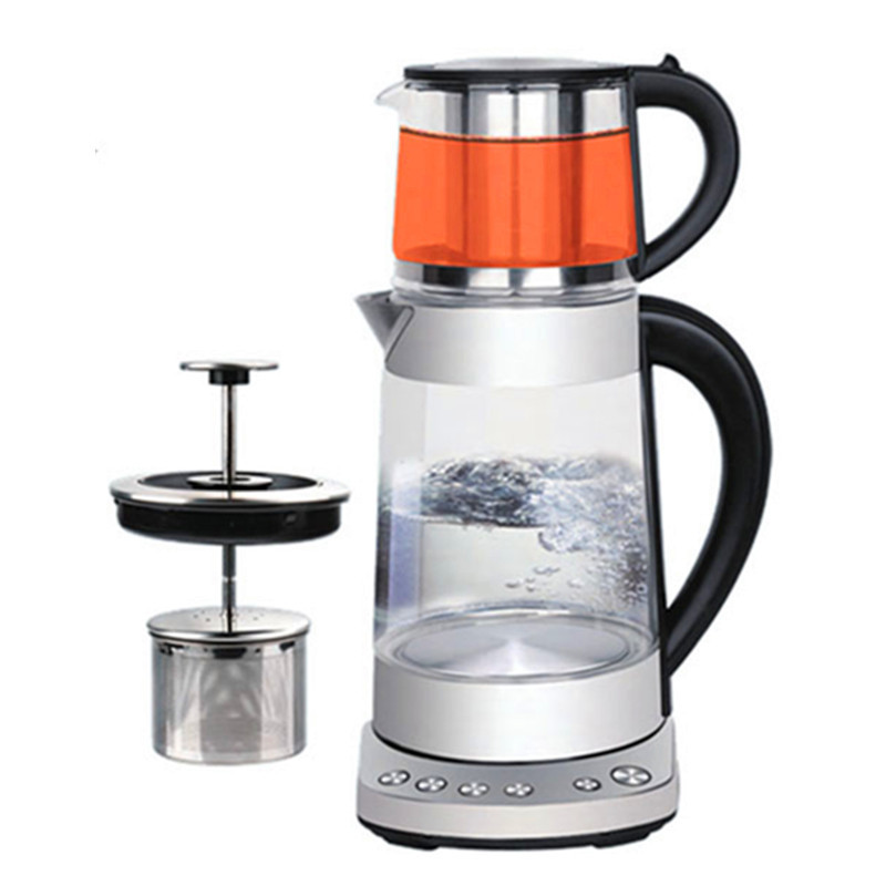 LED Display Tea Maker Water Teapot Glass Electric Digital CB Electric Kettle YG Smart Glass Tea Pot Samovar Electric Irani Glass