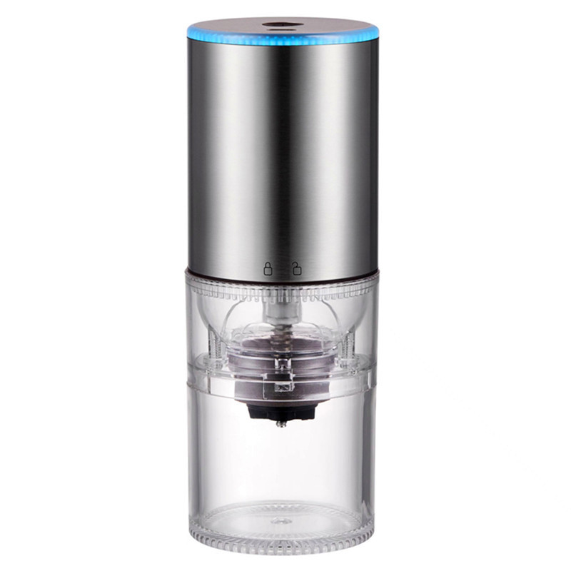 USB charging small Cordless Electric Burr Coffee Grinder