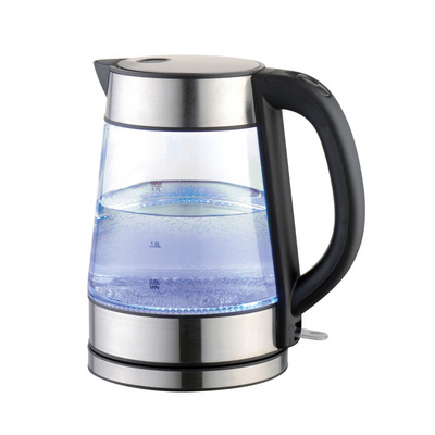 Glass Kettle 1700ml Cordless Electric Water Kettle With Fashion Design