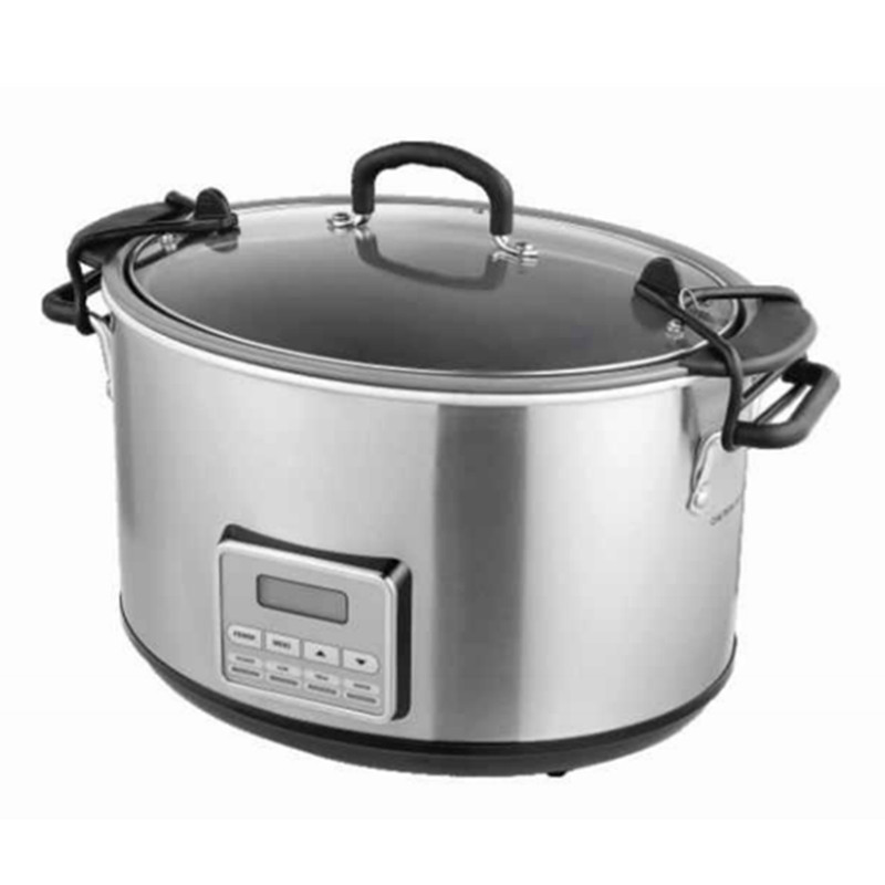 8QT oval electric slow cooker