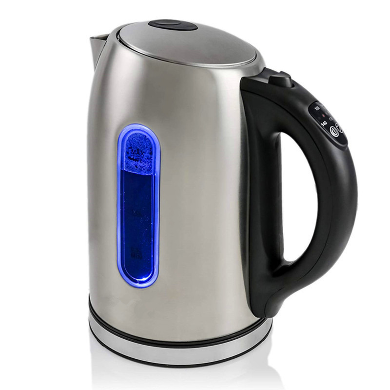 1.7 liter stainless steel electric boiling water kettle