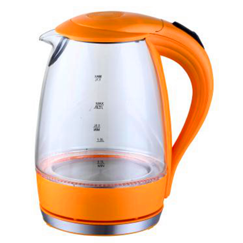 1.7 liter hotel glass water tea kettles