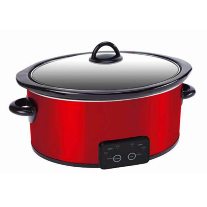 8QT oval electric slow cooker