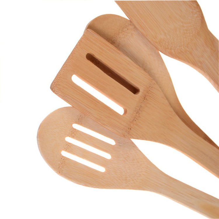 Chinese factory direct sale custom kitchen utensil set hot selling bamboo cooking gadget