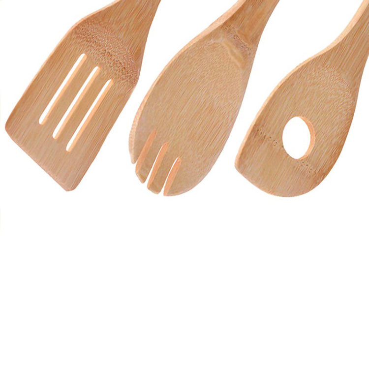 Chinese factory direct sale custom kitchen utensil set hot selling bamboo cooking gadget