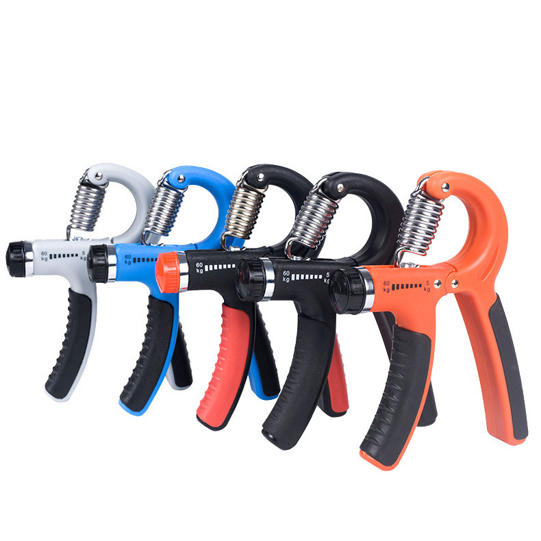 China hot sale durable quality hand-muscle gym machine R shape hand gripper training spring-grip wrist developer