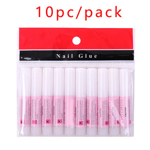 10pc/Lot 2g Mini Nail Professional Glue For Nail Decoration Accessories And  Rhinestones False Tips Acrylic Hot Nail Extention