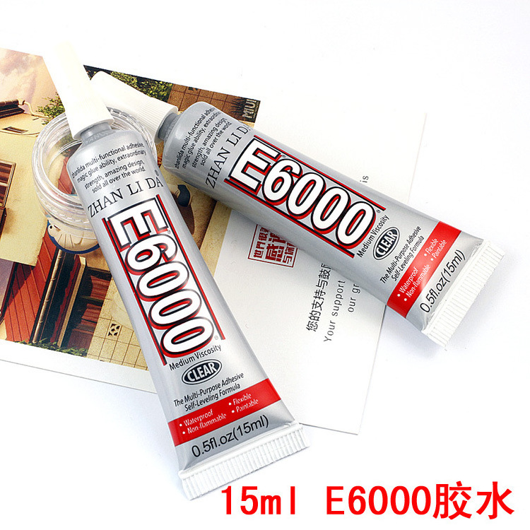 Private Label Glue for Rhinestones E6000 Rhinestones Crystal DIY Craft Tool Needles Nail Glue Epoxy Adhesive Strong Glue