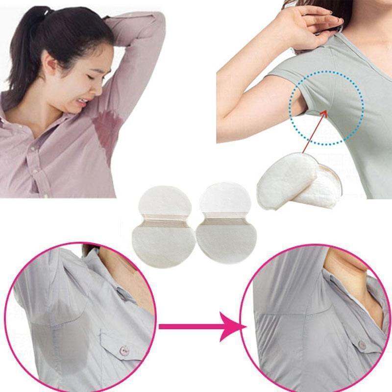 Hot Sale 10/20/30/60pcs Disposable Absorbing Underarm Sweat Guard Pads Deodorant Clothing Shield Sweat Perspiration Pads