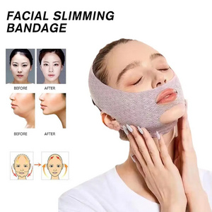 Hot Sale V Line Face Slimming Strap Double Chin Reducer Face Lifting face mask Sculpting Sleep  Facial Slimming Strap