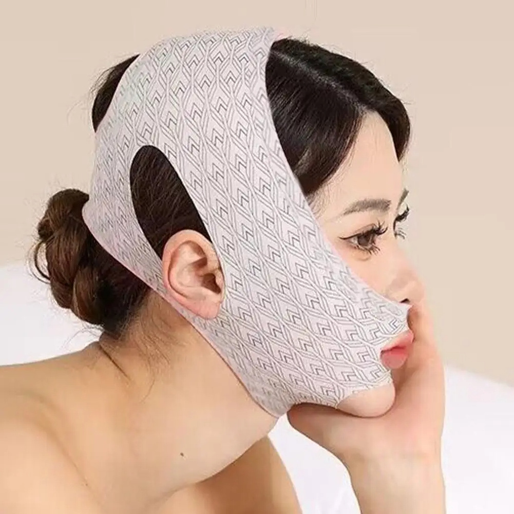 Hot Sale V Line Face Slimming Strap Double Chin Reducer Face Lifting face mask Sculpting Sleep  Facial Slimming Strap