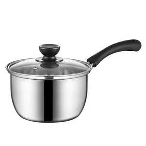 New Arrival Stainless Steel pot single Bottom Soup Pot Nonmagnetic Cooking Multi purpose Cookware Nonstick Pan for cooking