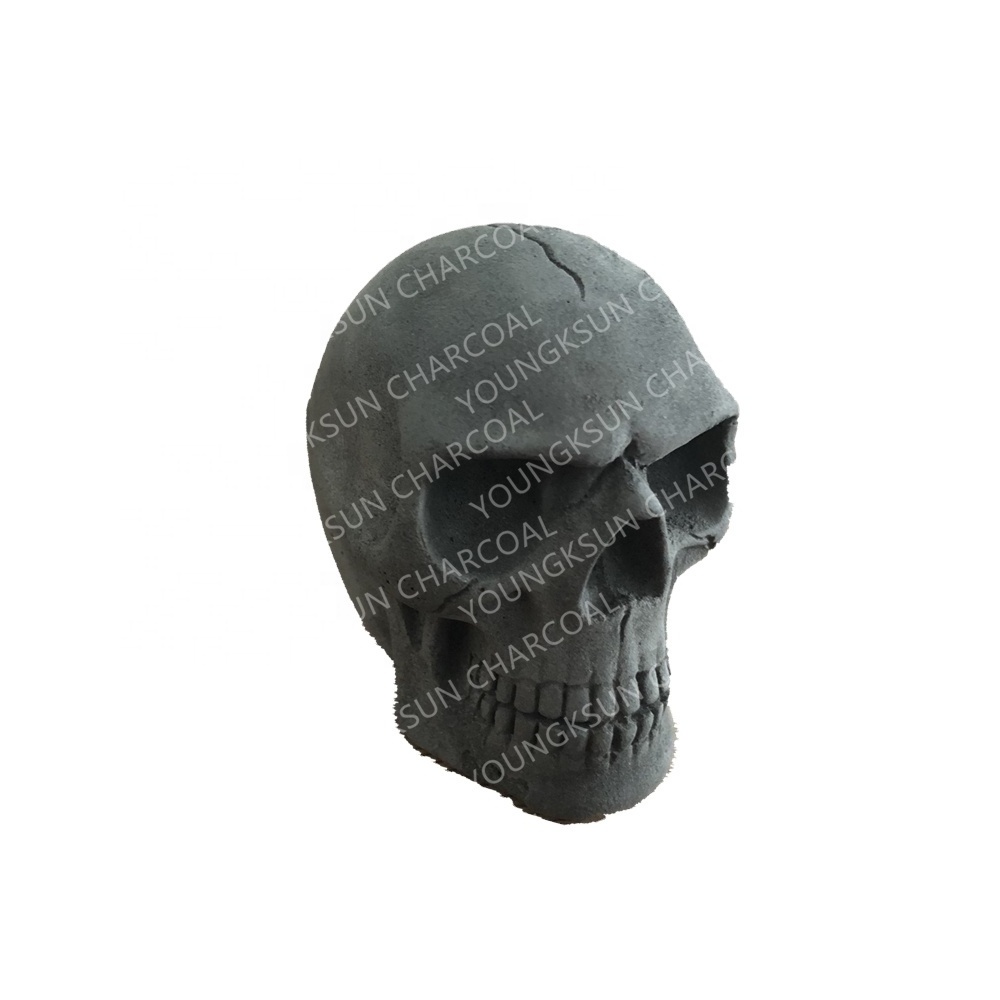 YKS Skull bbq charcoal briquettes