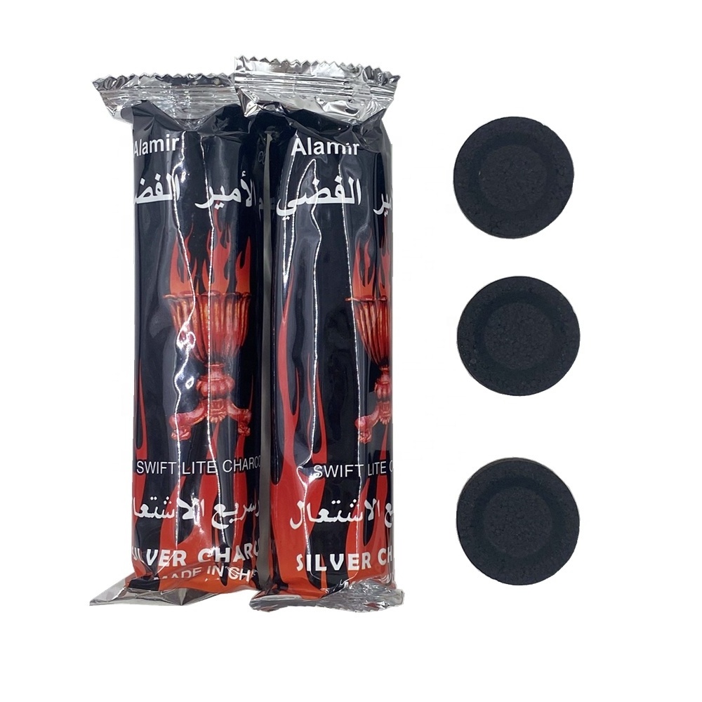 YKS Popular Hardwood Round Shape Hookah Incense Flavor Charcoal