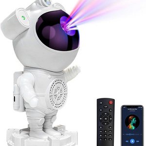 Nightstand Night Light Kid Starry Sky Projector Astronaut Space Galaxy Projector for Bedroom