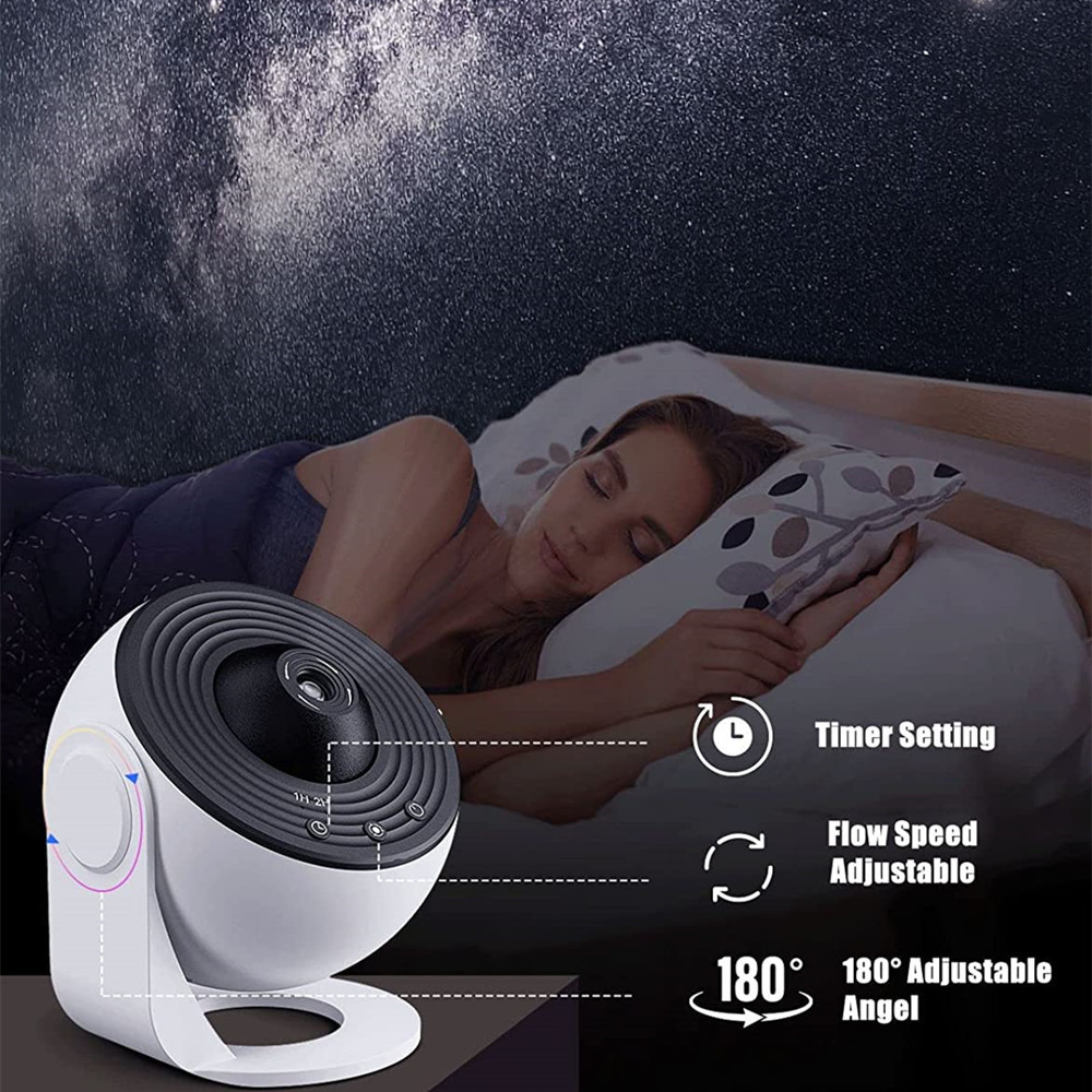 Galaxy Projector for Bedroom HD Image Star Projector Galaxy Light  13 Film Discs Planetarium Projector