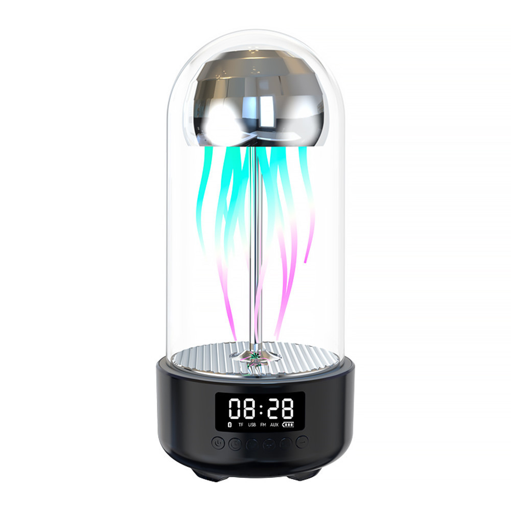 Rechargeable Jellyfish Flashing Light up Blue tooth Speaker with LED Light Fashion Speaker Wireless Night Lamp