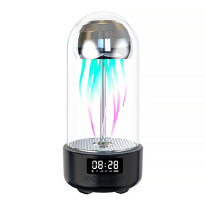 Rechargeable Jellyfish Flashing Light up Blue tooth Speaker with LED Light Fashion Speaker Wireless Night Lamp