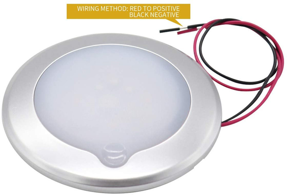 IP68 Oceans Marine Warm White Interior RV Lighting ,12 volt LED Dome Light Ceiling Lights