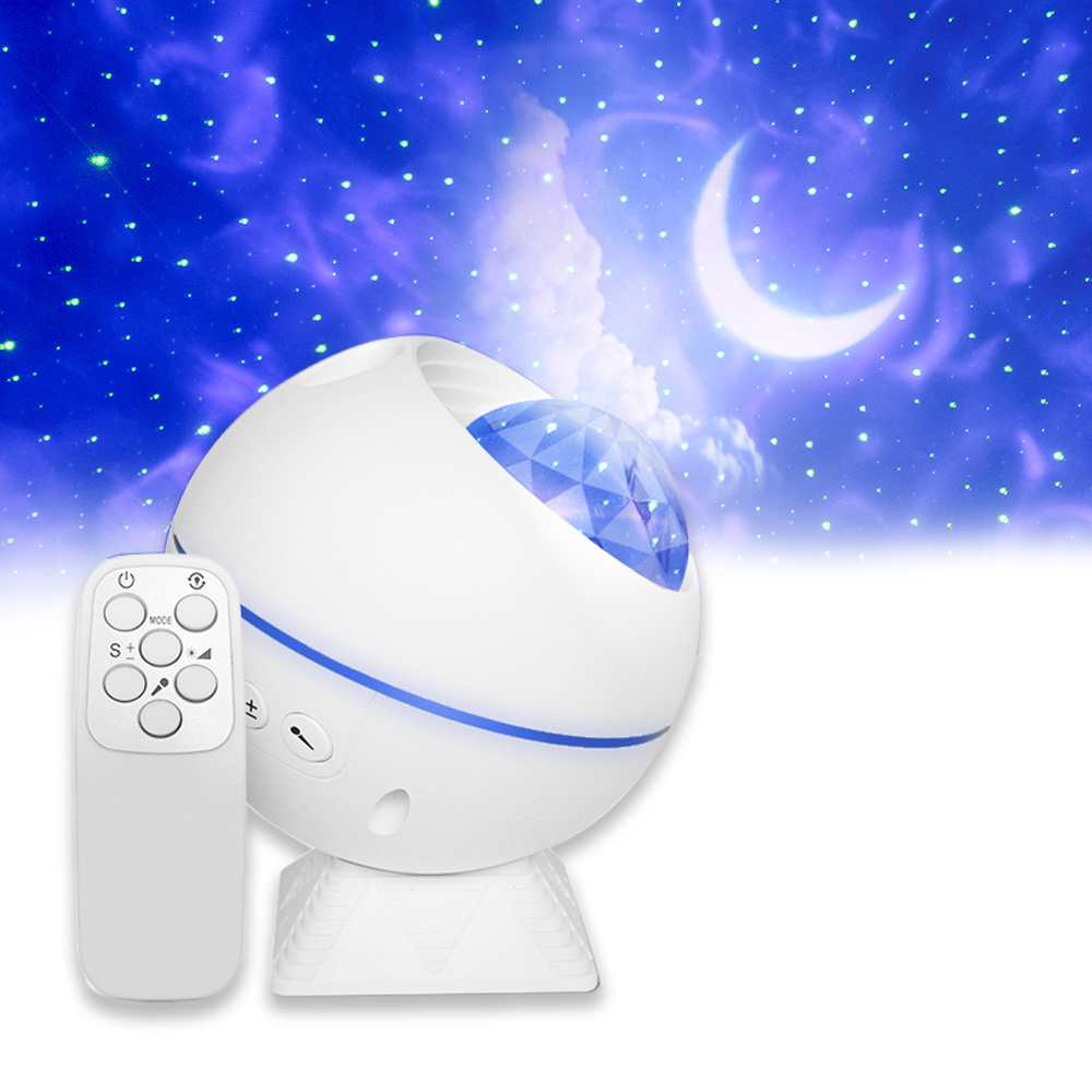 Skylight for Kids Baby, Star Night Light Nebula Cloud Moon Rotating Lamp Galaxy Light Projector