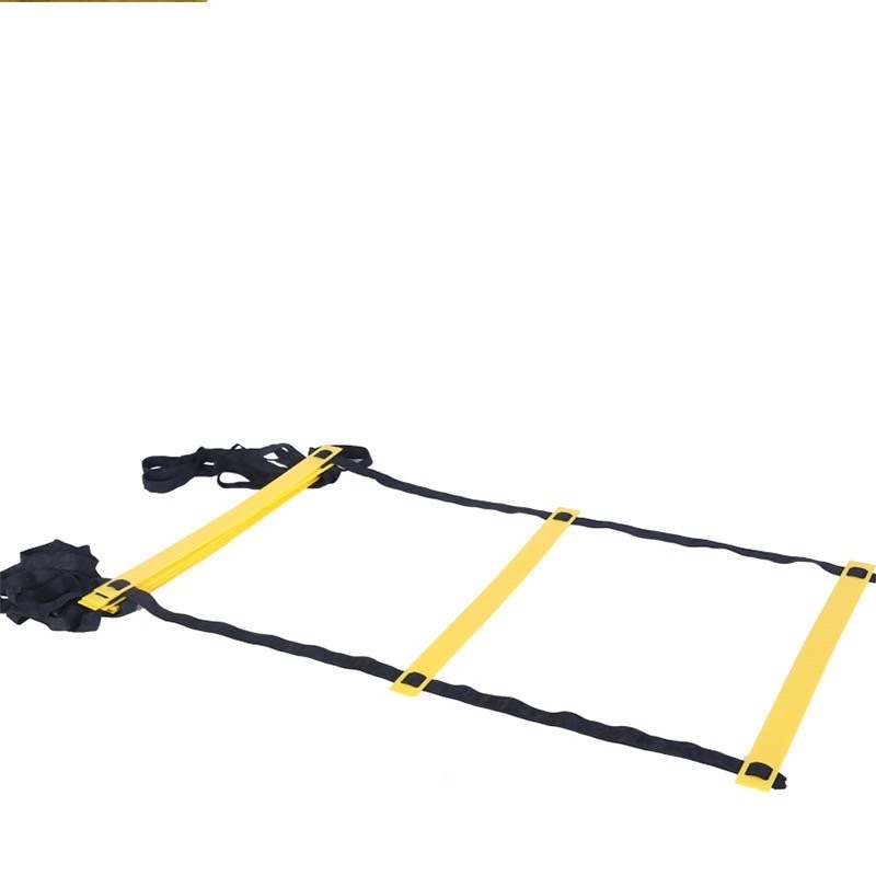 Factory Wholesale Adjustable Training Speed Agility Ladder With Black Carry Bag