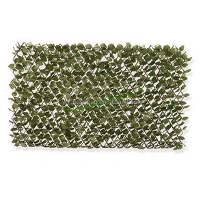 Artificial leaves green natural  expandable  garden natural willow Trellis green leaves home decoration