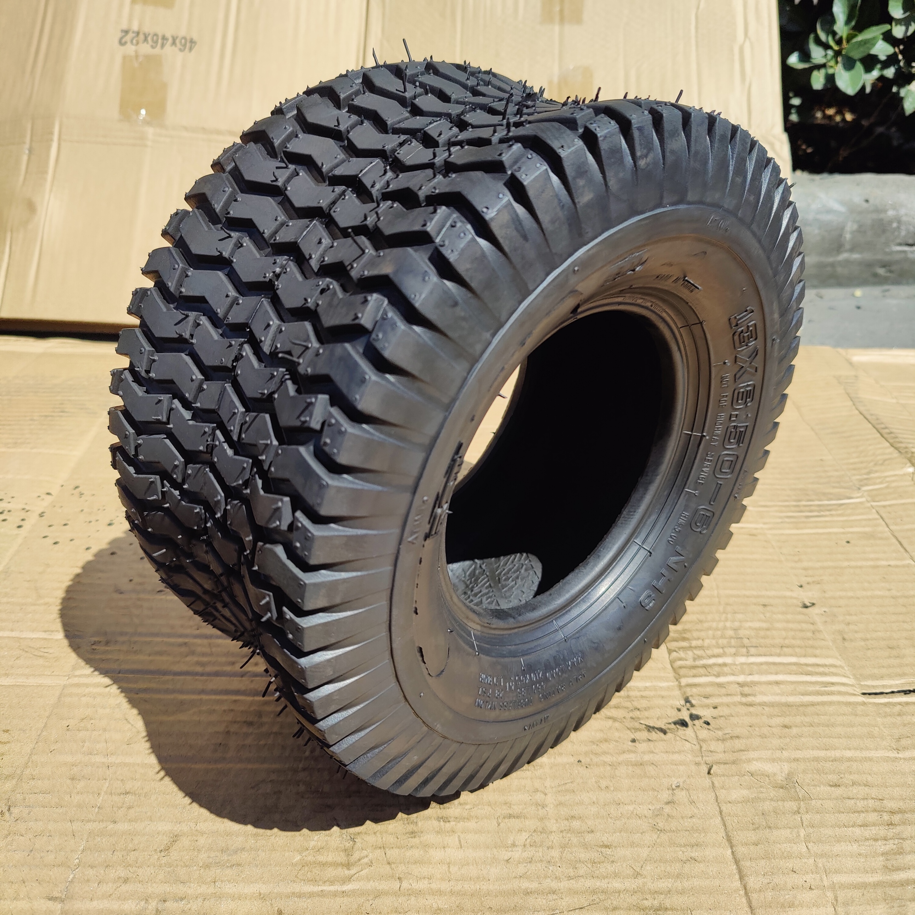 13x6.50 -6 Lawn Mower TireTubeless 460lbs Capacity ATV trailer tire for sale using for Golf car