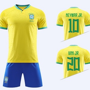 2023 Neymar Brazil Soccer Jersey Camiseta de futbol maillot de football kids