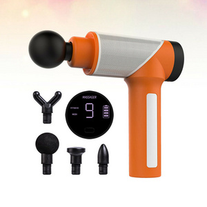 9 Speed Medical Massage Gun Handheld Percussion Muscle Massage Gun for Athletes Fascial Gun Massager