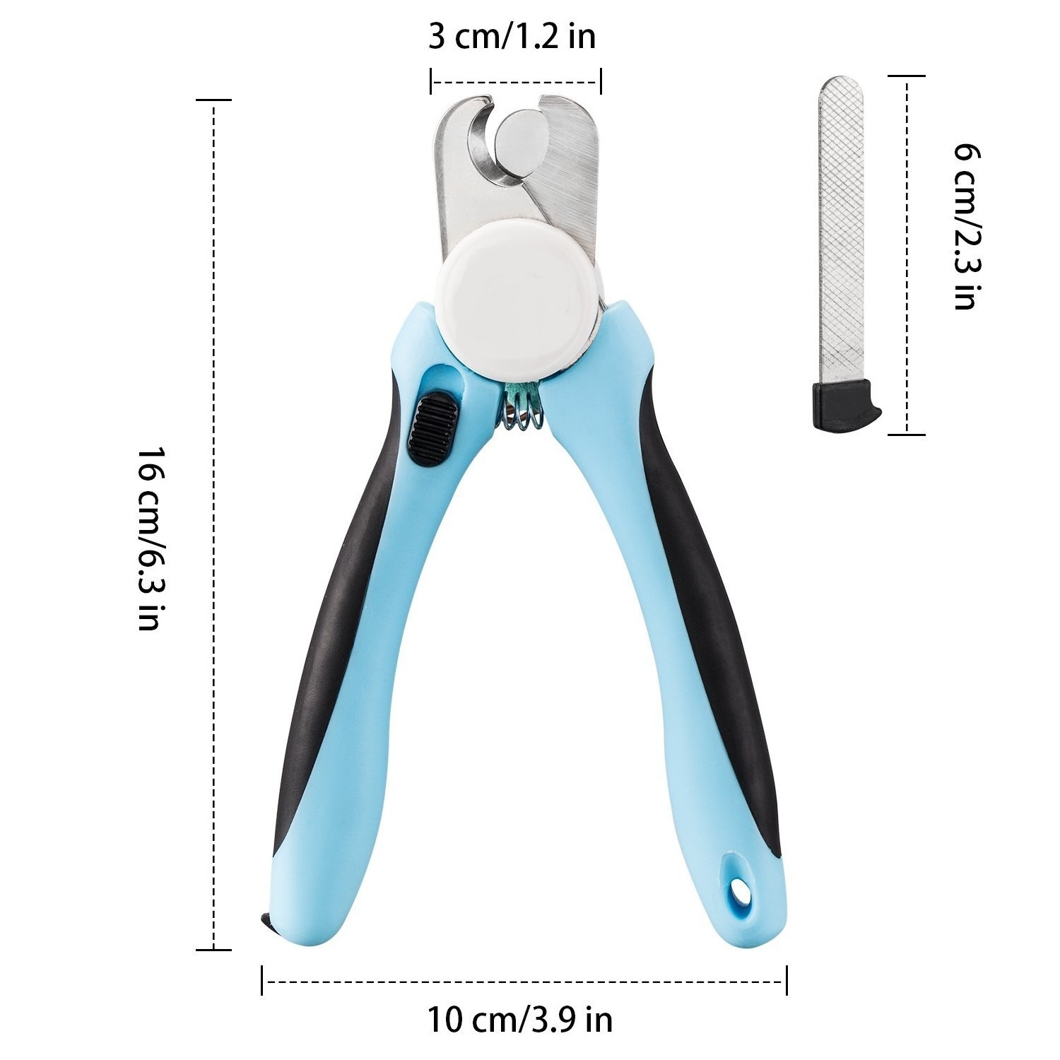 OEM/Stocks Professional Pet Nail Trimmer Products Pet Accessories Sharp Safety Cat  Dog Nail Clippers with Free Nail File