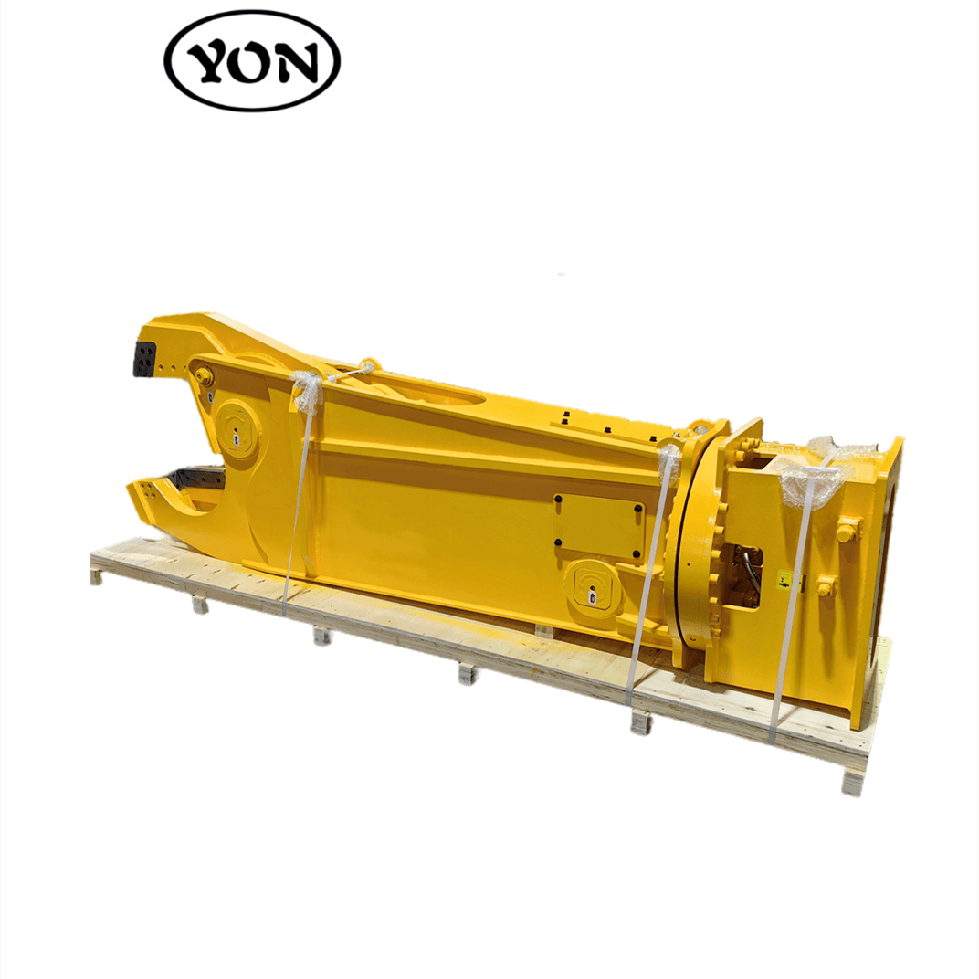 demolition construction project used 360 degree rotating hydraulic metal shear for 20-50 ton excavator