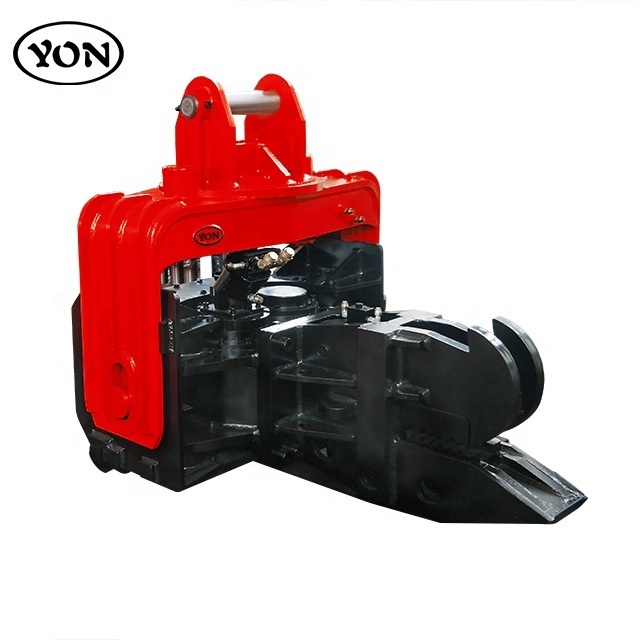 High frequency vibratory pile driver	for concrete pile