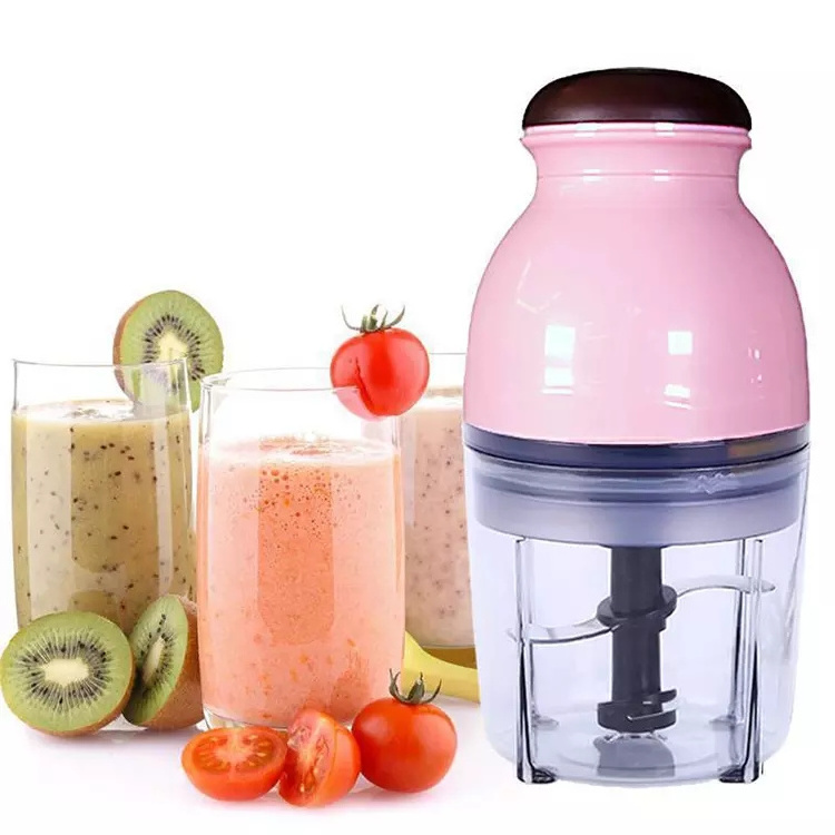 Household Electric Blender Mixer Baby Food Maker Home Kitchen Meat Grinder Vegetable Chopper Fruit Juicer PC Cheese Box Plastic