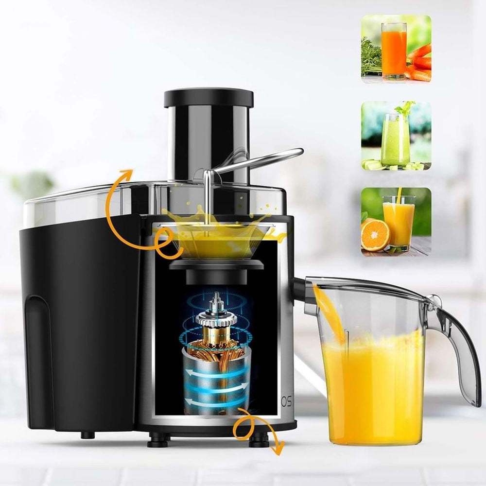 Commercial Extractor Machine Juicers Portable Stainless Steel Slow Centrifugal Orange Automatic Juicer