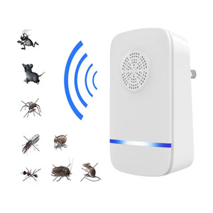 Ultrasonic Pest Repeller Indoor Pest Control Electric Fly Mosquito Insect Repellent Device 220v ABS Electronic Mosquito Swatter