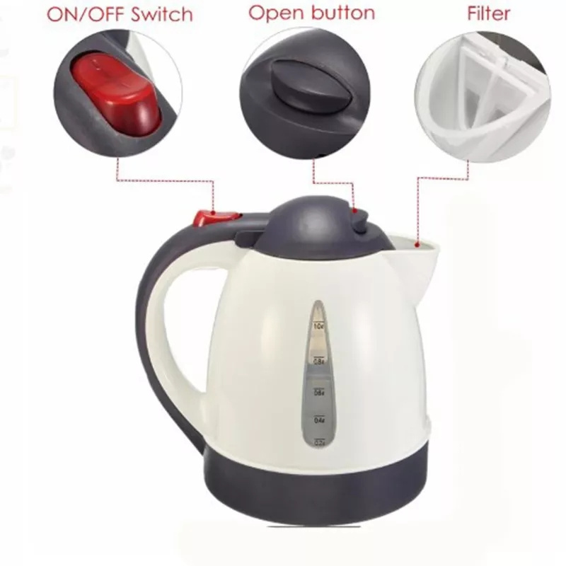 High Quality Mini Solar Kettle Electric Kettle 1L Battery Portable Stainless Steel 12v Car Travel 12 Mechanical OEM 400 12v /24V